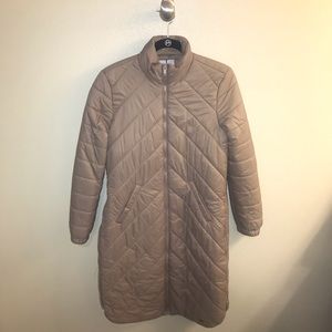 Long winter thin coat